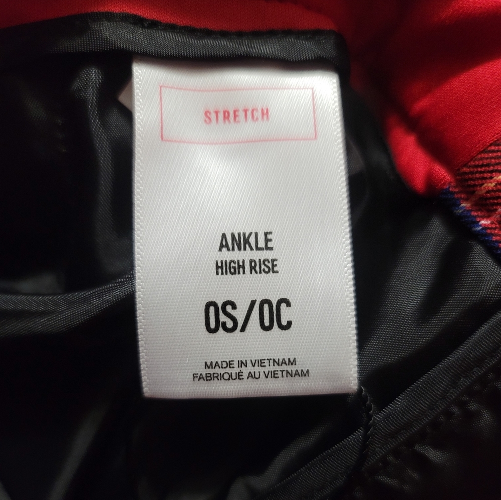 EXPRESS Red Ankle High Rise Stretch - Picture 7 of 7